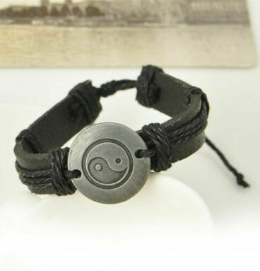 Brățară bărbătească neagră