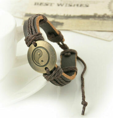 Brățară bărbătească maro