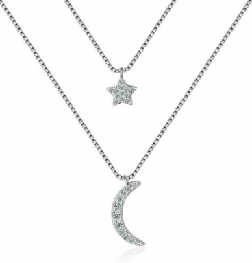 Colier dublu din argint 925