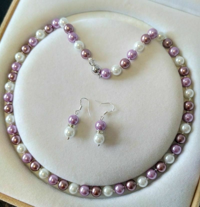 Set colier cu perle south sea Shell AAA