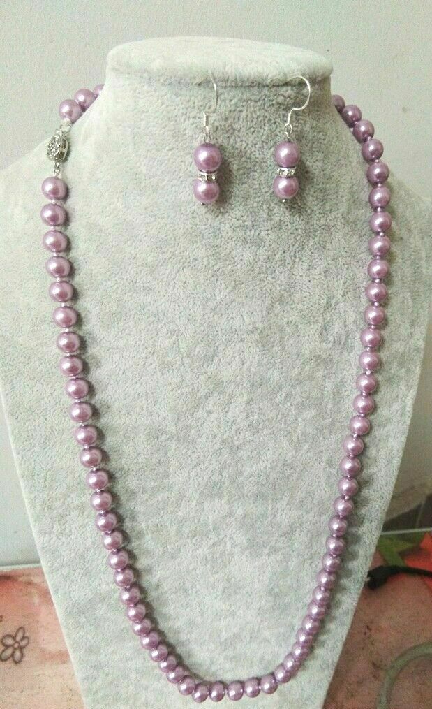 Set format dintr-un colier cu perle rotunde Shell South Sea