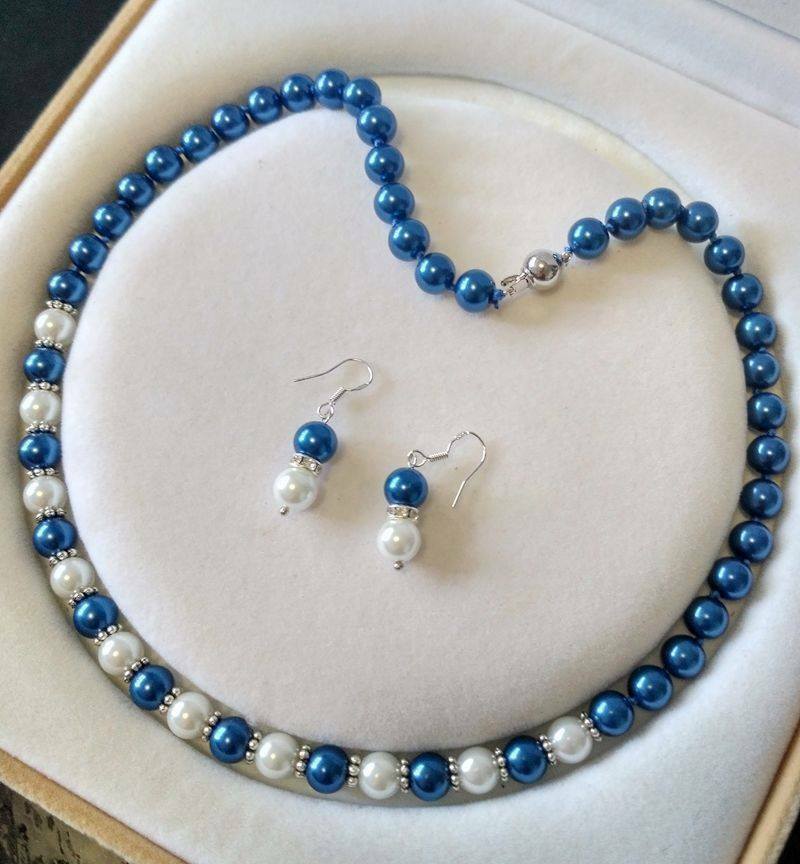 Set colier cu perle south sea Shell AAA
