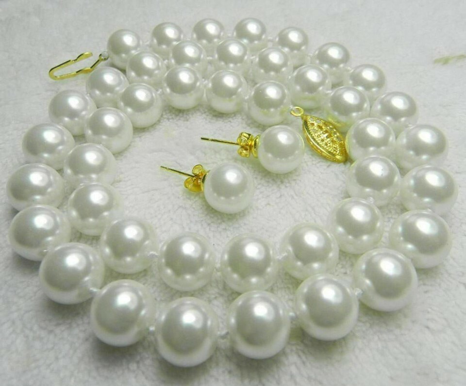 Set de coliere cu perle autentice naturale South Sea Shell AAA +++